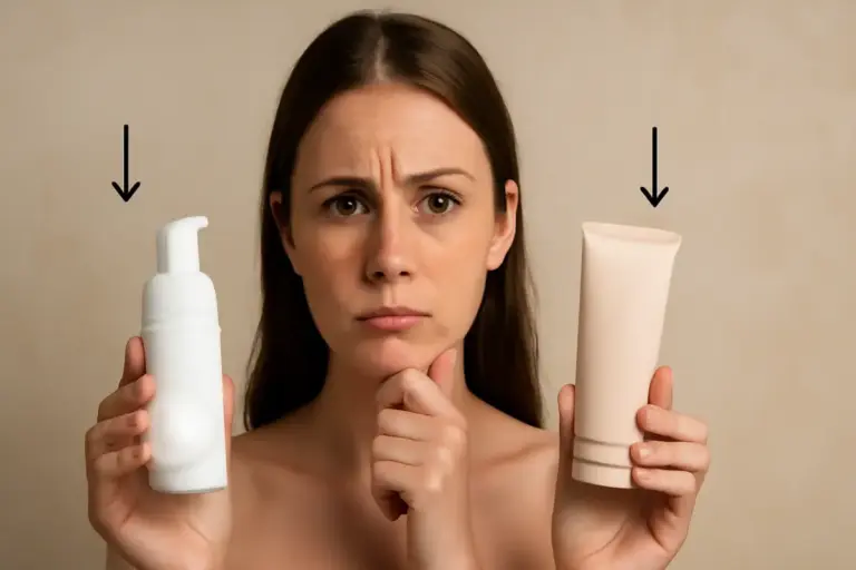 Detergente viso schiumoso o cremoso: quale scegliere per la tua pelle e perché spesso si sbaglia